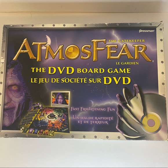 Pressman Atmosfear The Gatekeeper DVD Board Game 2003 *Almost Complete*. - Picture 2 of 8